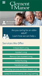 Mobile Screenshot of clementmanor.com